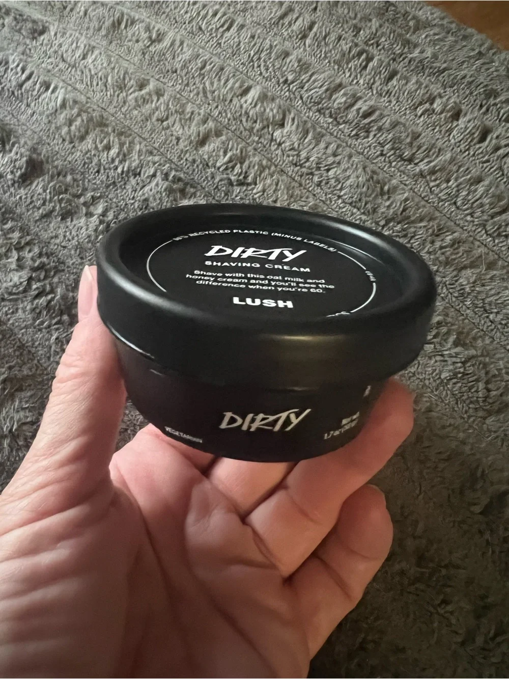 LUSH DIRTY SHAVING CREAM 1.7 oz BRAND NEW GIFT ITEM EXCLUSIVE